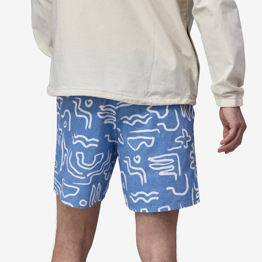 Patagonia Men's Funhoggers™ Shorts - 6": Channel Islands: Vessel Blue