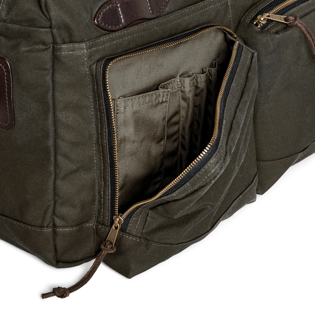 Filson 48 Hour Tin Cloth Duffle Bag: Otter Green