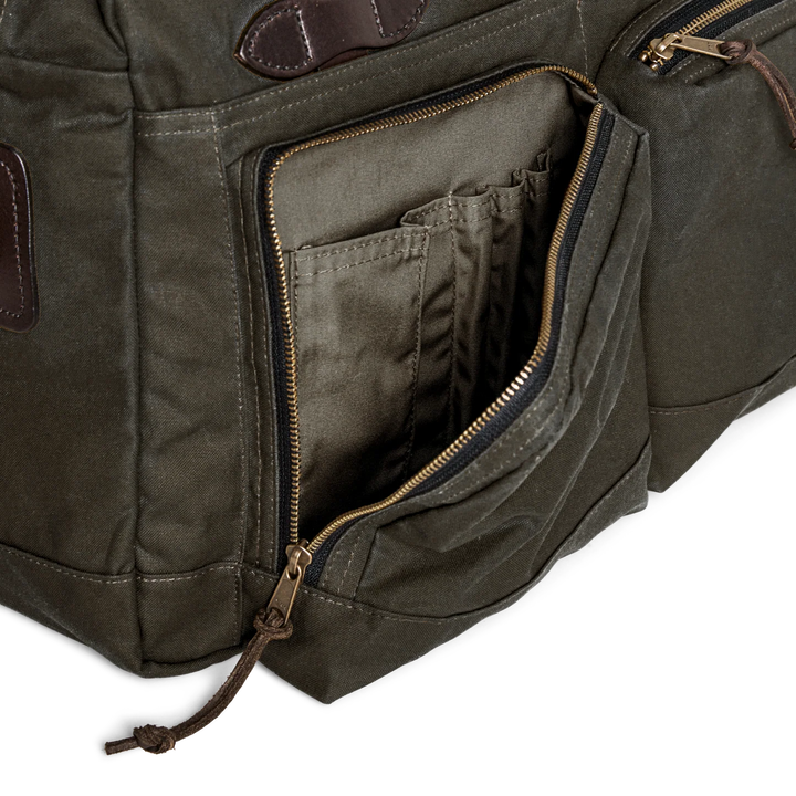 Filson 48 Hour Tin Cloth Duffle Bag: Otter Green