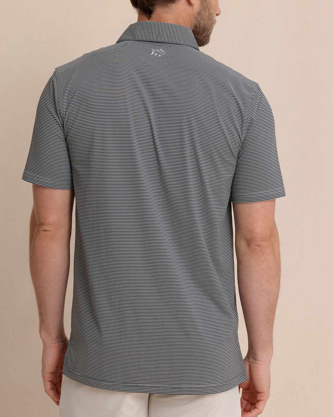 Southern Tide brrr°-eeze Meadowbrook Stripe Polo: Steel