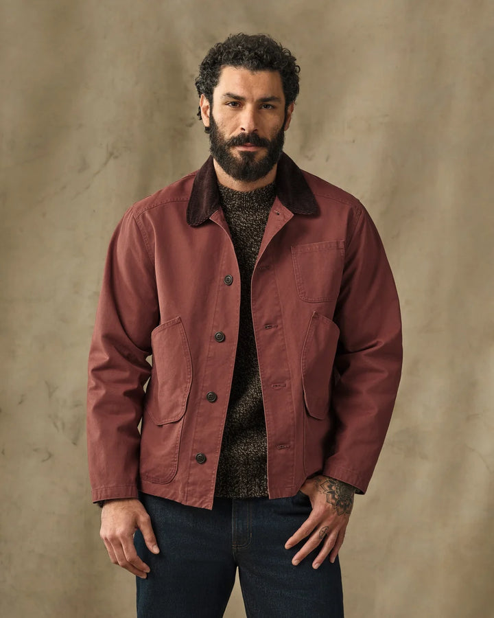 Filson Canvas Outfitter Jacket: Sequoia