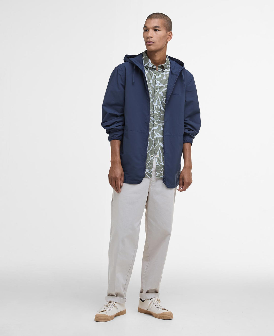 Barbour Newhill Showerproof Jacket: Dark Denim