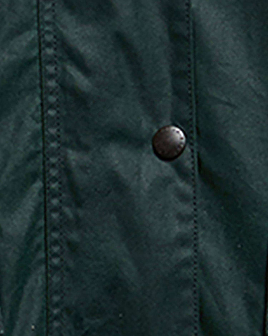 Barbour x Paul Smith Women's Long Spey Wax Jacket: Bottle Green Heraldry Print