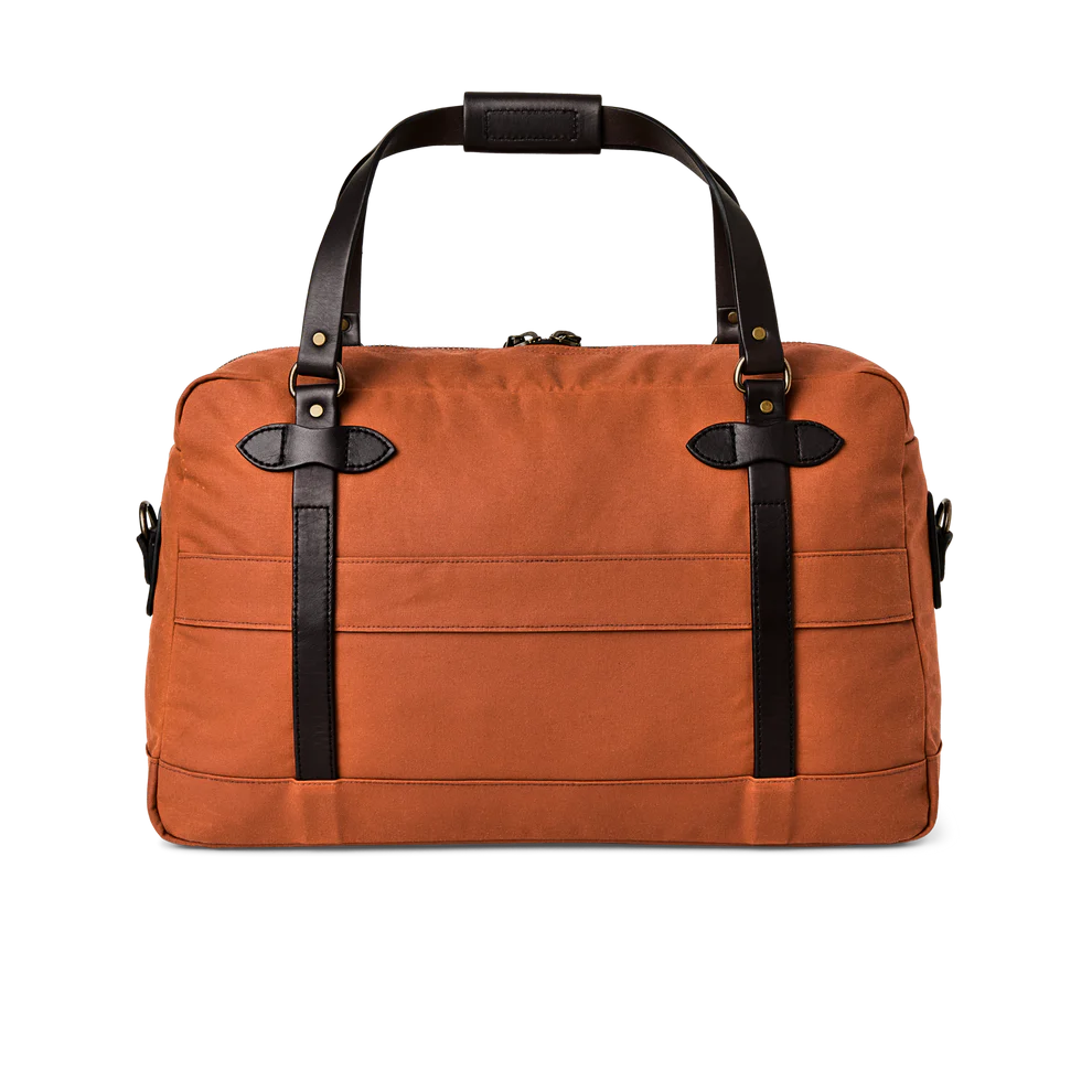 Filson 48 Hour Tin Cloth Duffle Bag: Rust