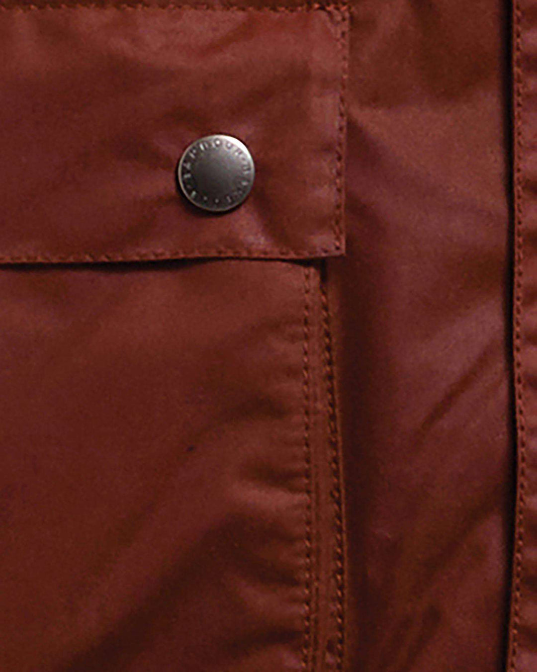 Barbour x Paul Smith Key Transport Wax Jacket: Russet
