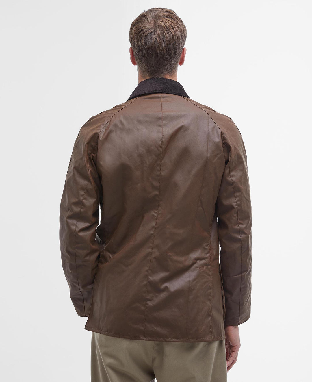 Barbour Ashby Waxed Jacket: Bark