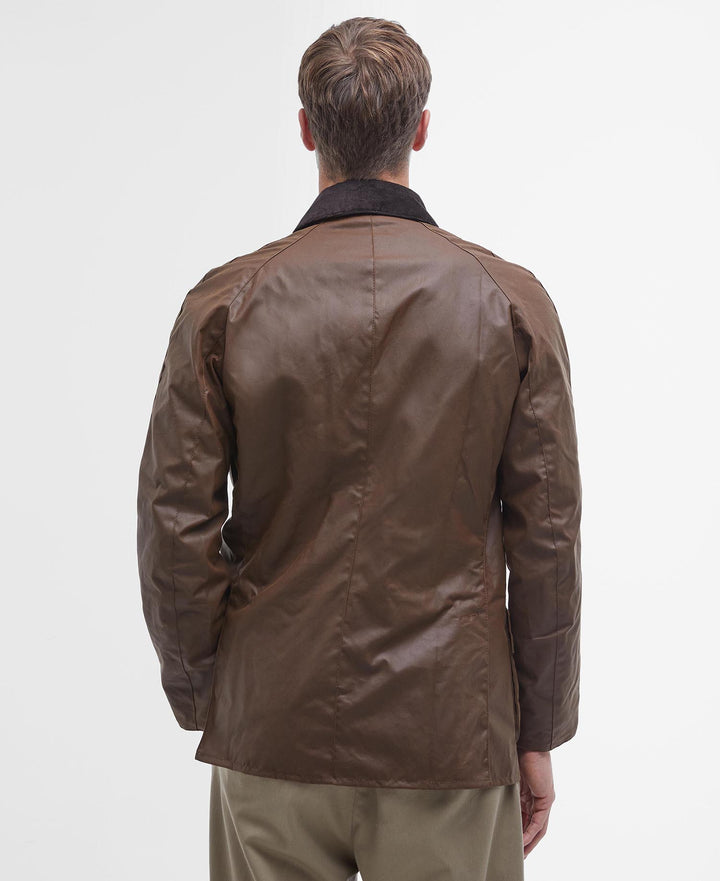 Barbour Ashby Waxed Jacket: Bark