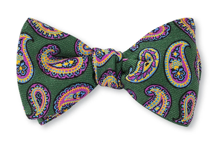 R. Hanauer Green Caldwell Pine Bow Tie