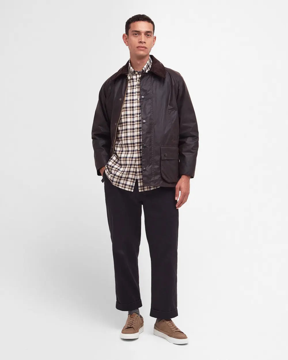 Barbour Bedale® Waxed Jacket: Rustic