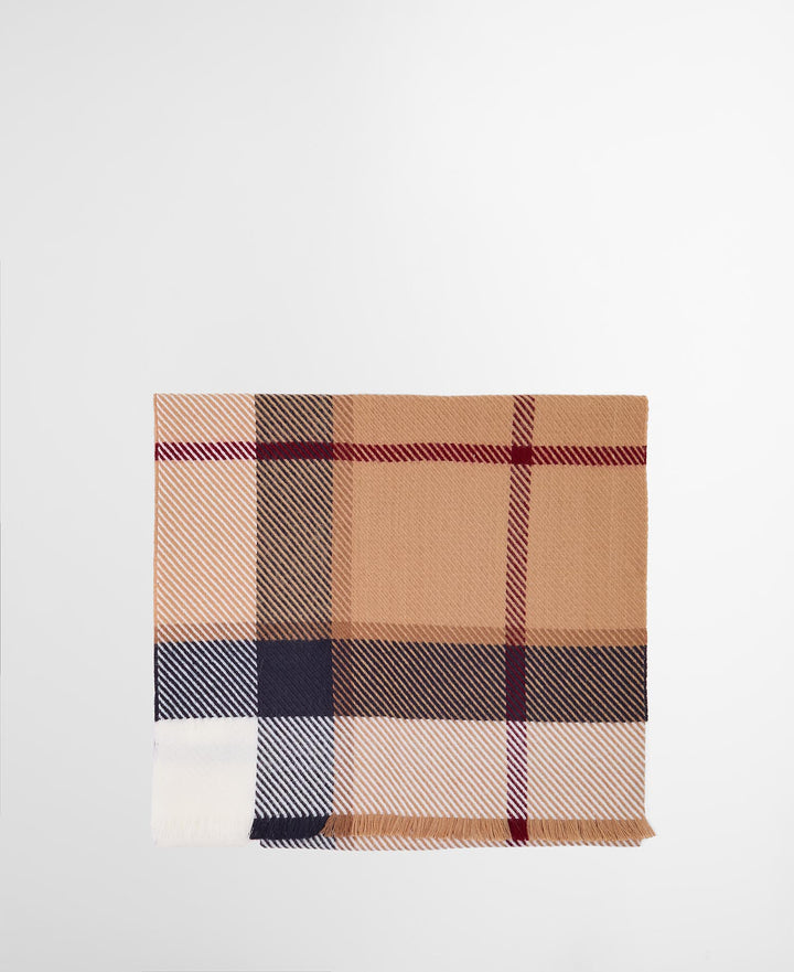 Barbour Blair Tartan Scarf: Hessian Tartan