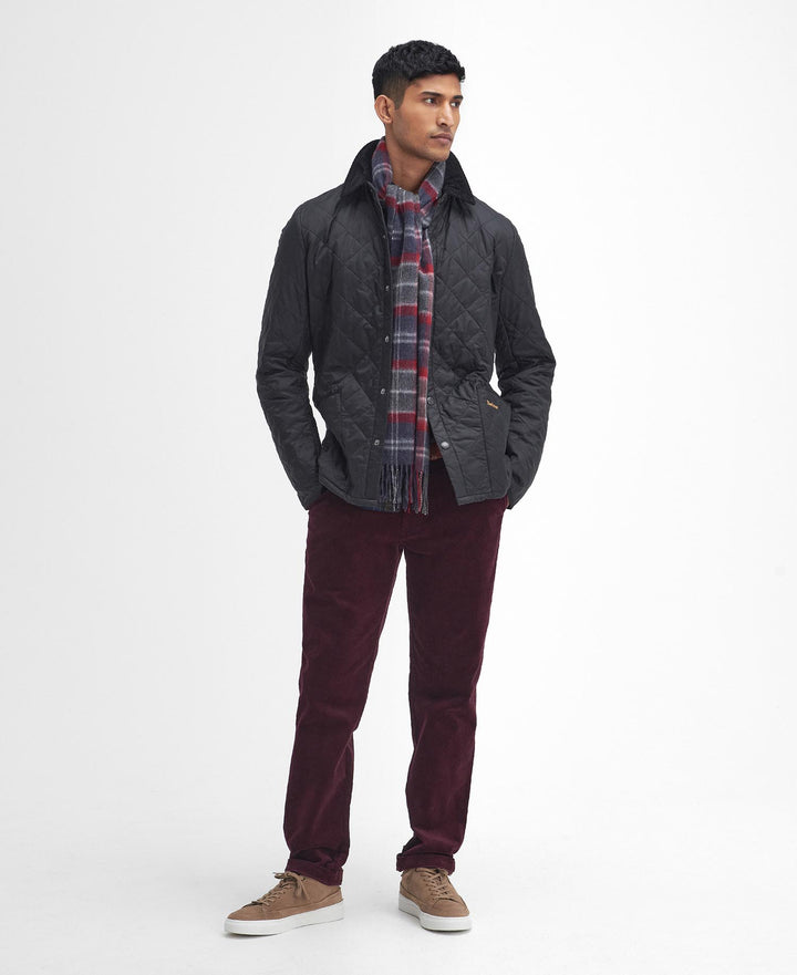 Barbour Heritage Liddesdale Quilted Jacket: Black