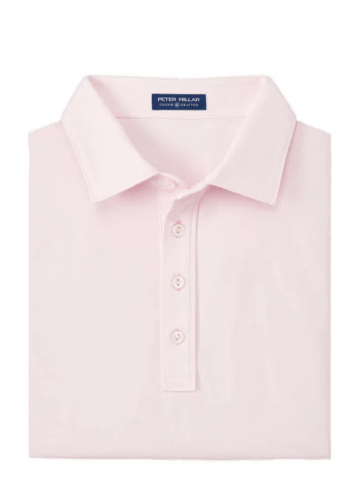 Peter Millar Soul Mesh Polo: Misty Rose