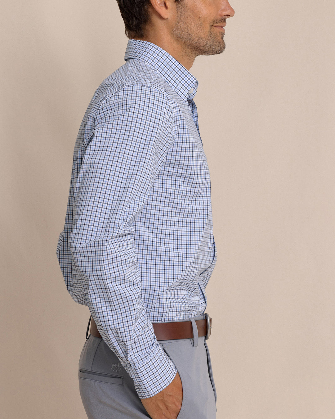 Southern Tide Charleston Summerton Plaid Sportshirt: Ocean Channel