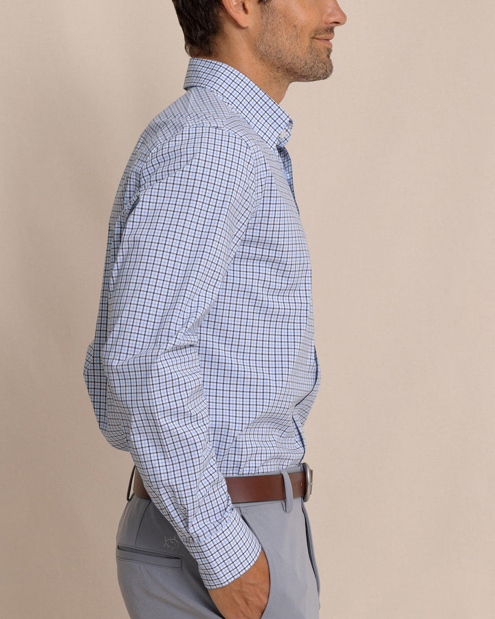 Southern Tide Charleston Summerton Plaid Sportshirt: Ocean Channel
