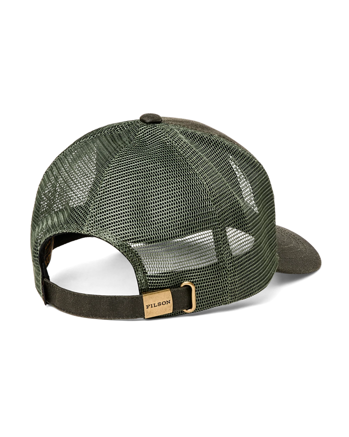 Filson Hunt Fish Logger Mesh Cap: Otter Green