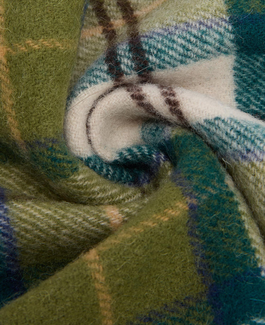 Barbour Tartan Lambswool Scarf: Ancient
