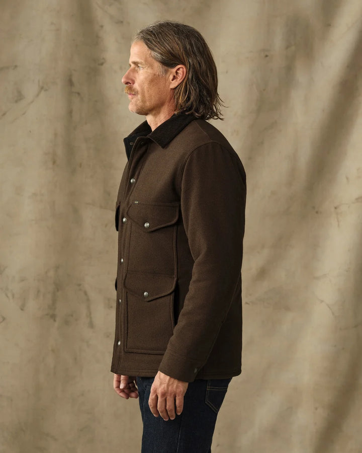 Filson Spokane Insulated Cruiser Jacket: Beaver Brown