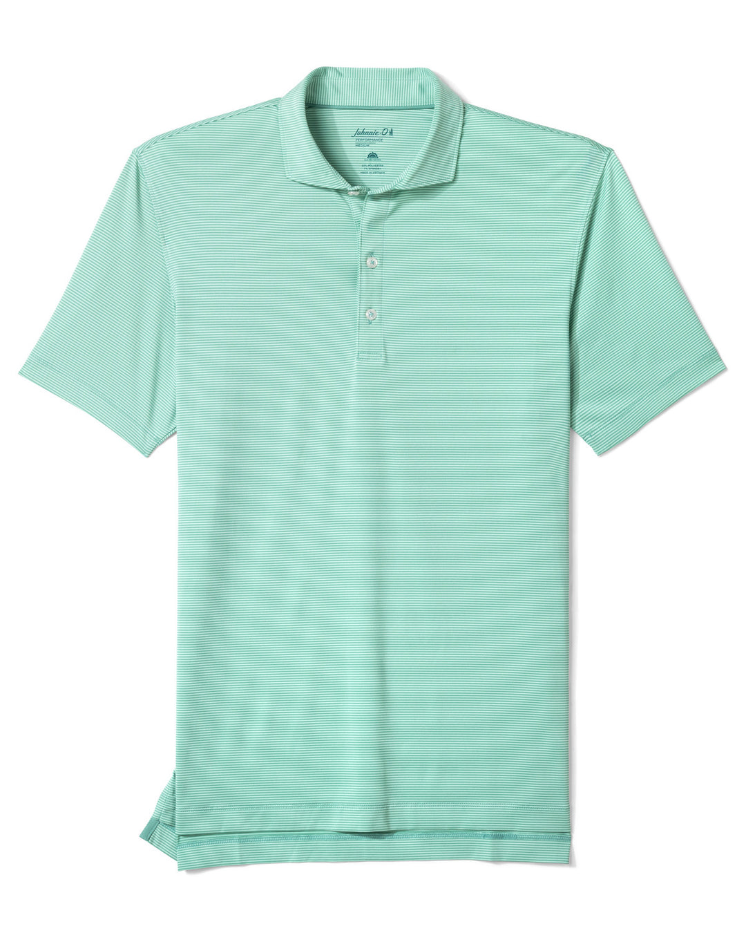 Johnnie-O Performance Jersey Polo - Lyndonn Stripe: Sublime Tonal