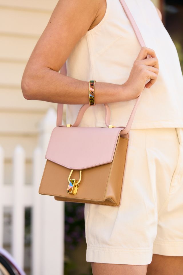 Brackish Chelsea Handbag: Color Block