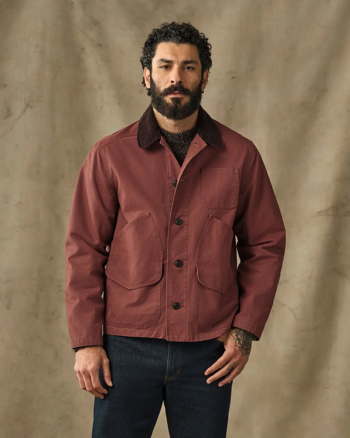 Filson Canvas Outfitter Jacket: Sequoia