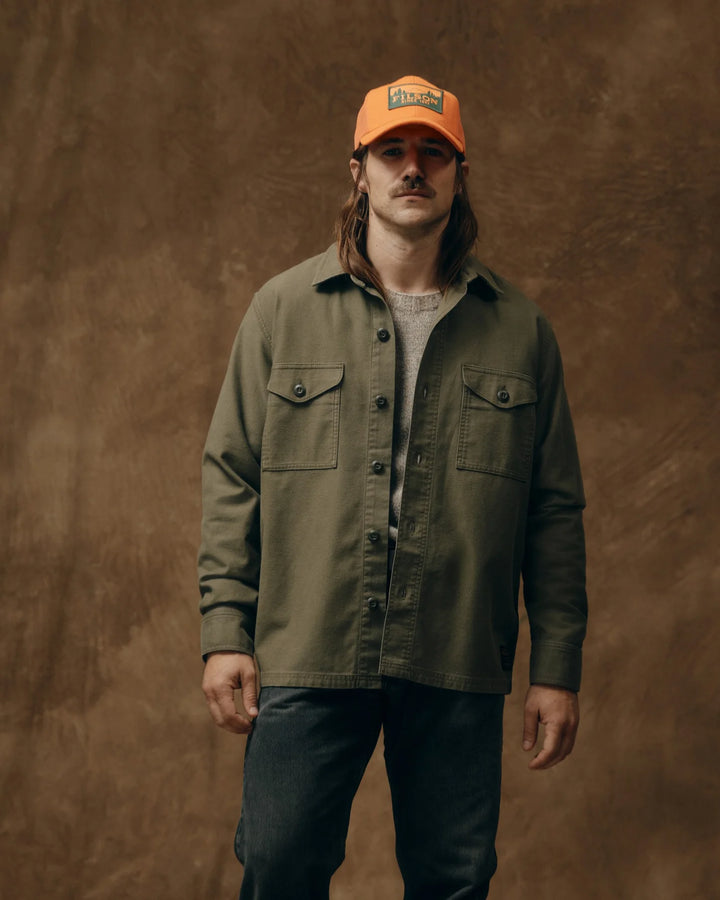 Filson Clarkston Jac-Shirt: Surplus Green