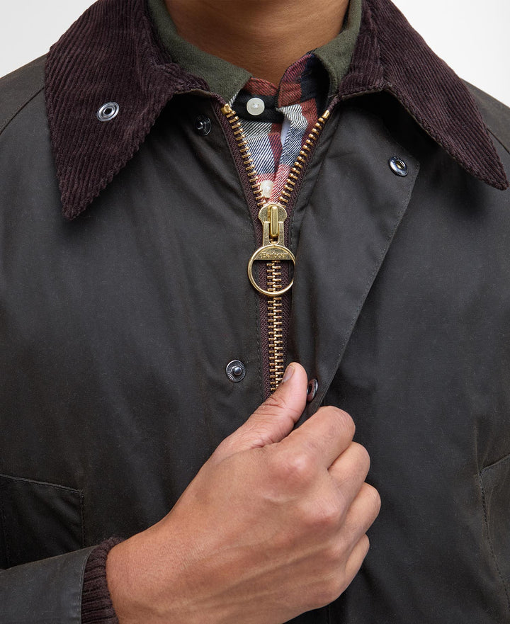Barbour Classic Bedale® Waxed Jacket: Olive