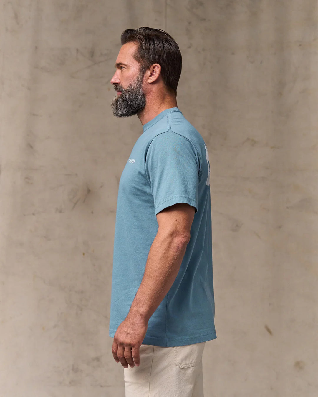Filson Short Sleeve Scenic Graphic T-Shirt: Bluefin