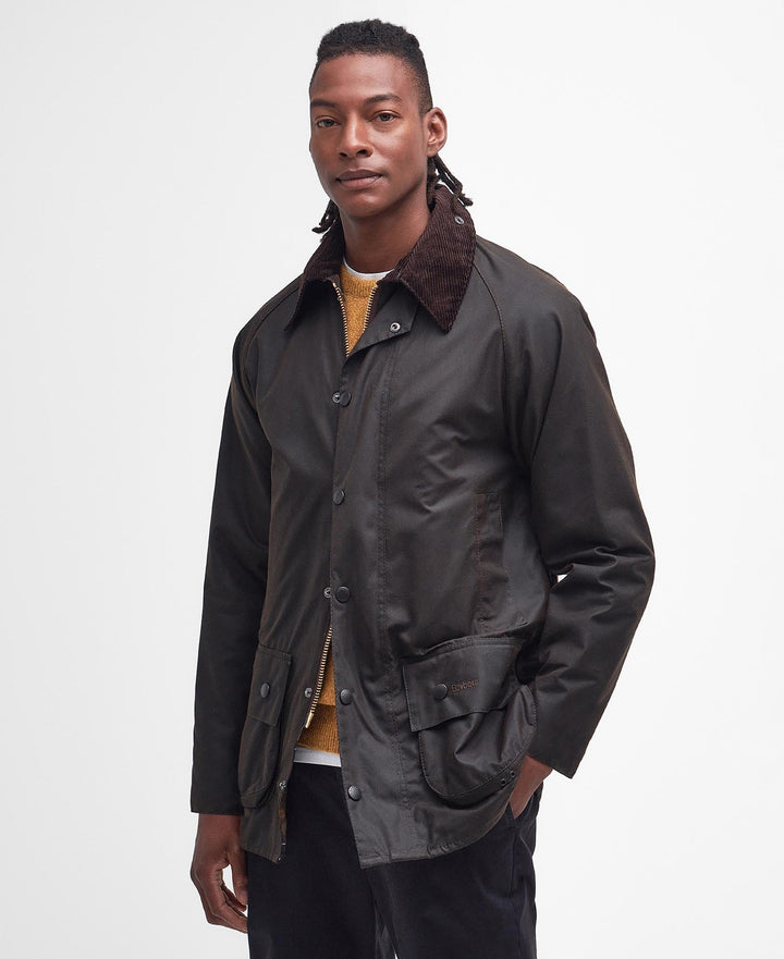 Barbour Classic Beaufort® Waxed Jacket: Olive