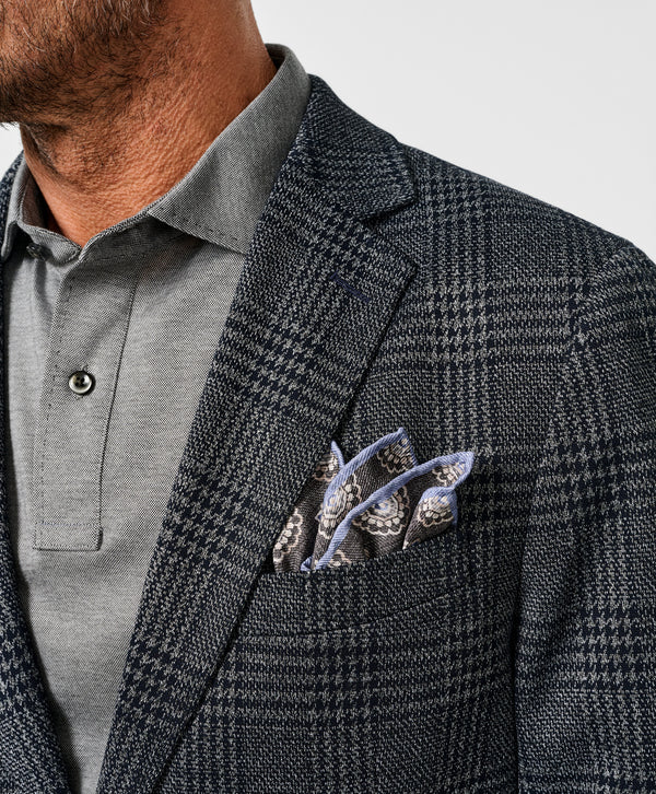 David Donahue The Jackson Soft Coat: Navy