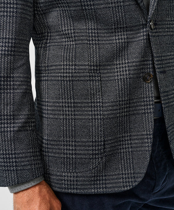 David Donahue The Jackson Soft Coat: Navy