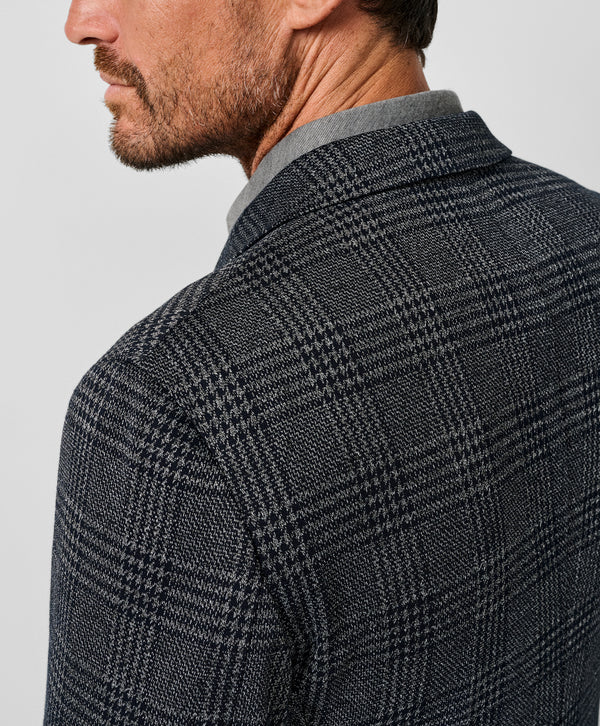David Donahue The Jackson Soft Coat: Navy