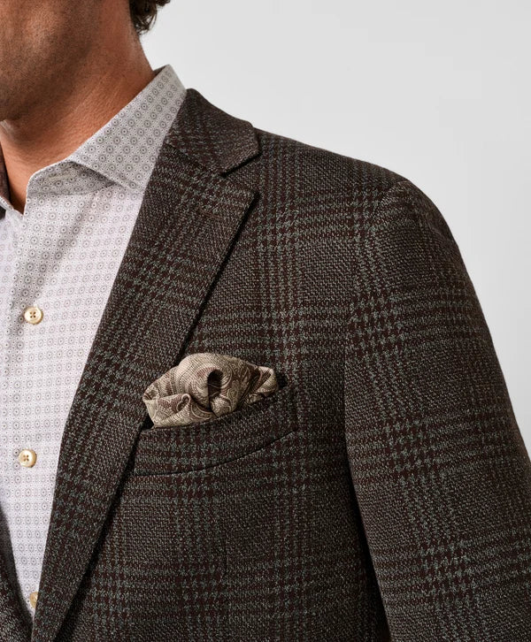 David Donahue The Jackson Soft Coat: Brown