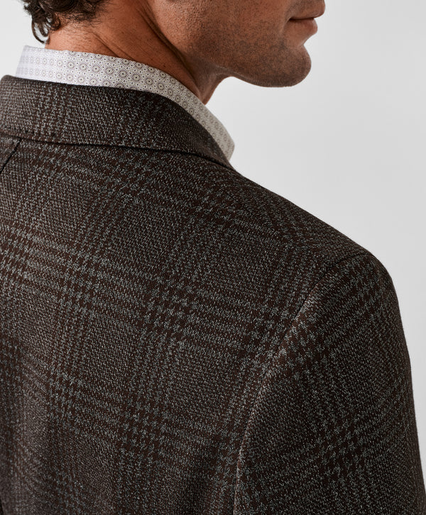 David Donahue The Jackson Soft Coat: Brown