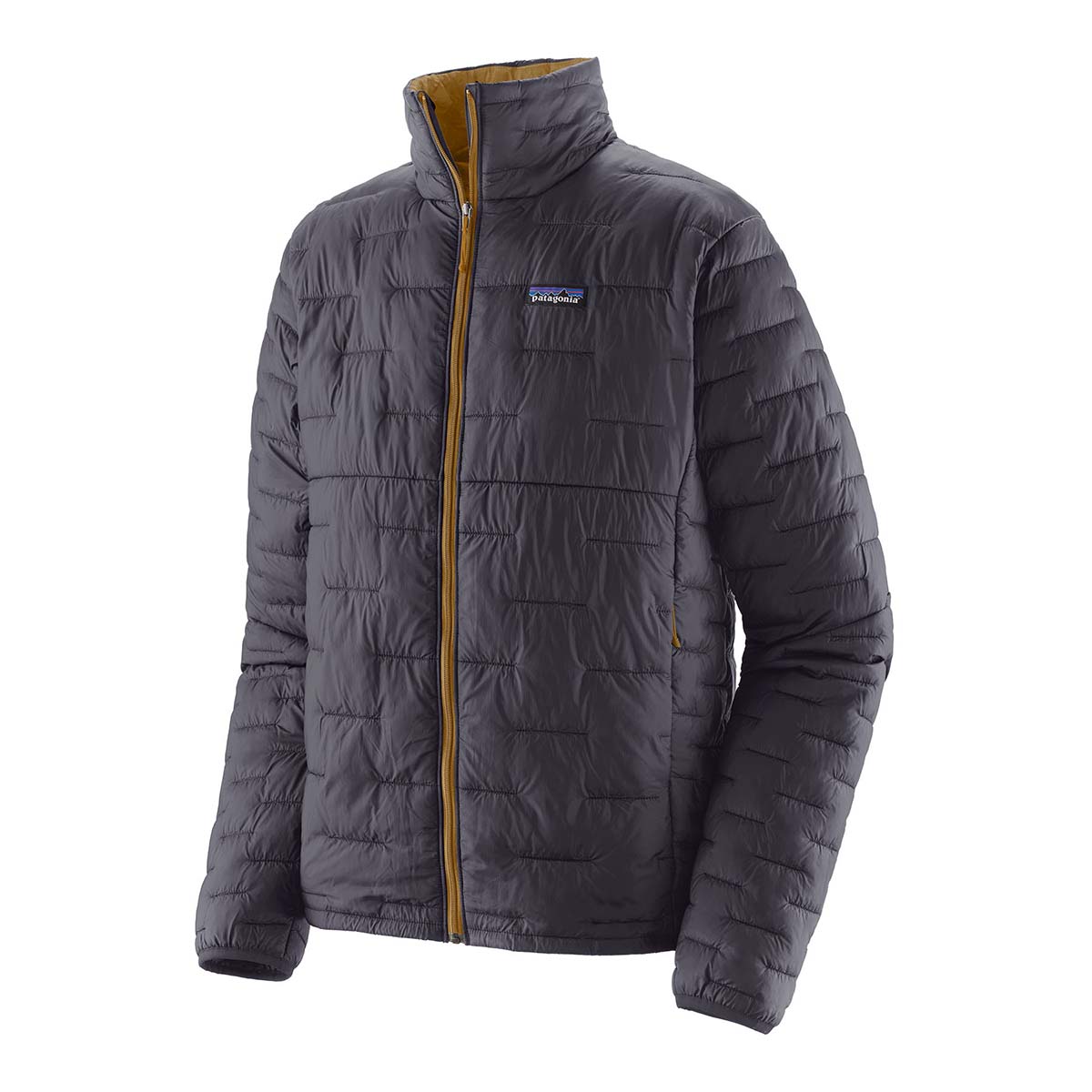 Patagonia Men's Micro Puff® Jacket: Smolder Blue w/ Raptor