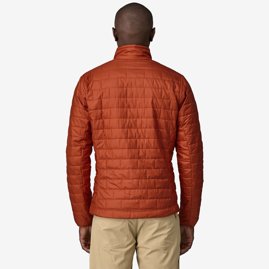 Patagonia Men's Nano Puff® Jacket: Burnished Red