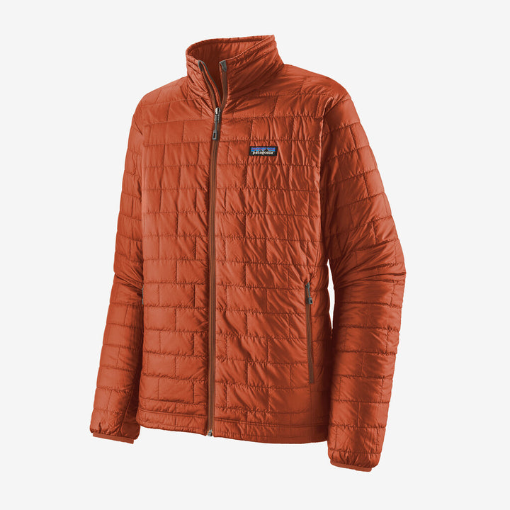 Patagonia Men's Nano Puff® Jacket: Burnished Red