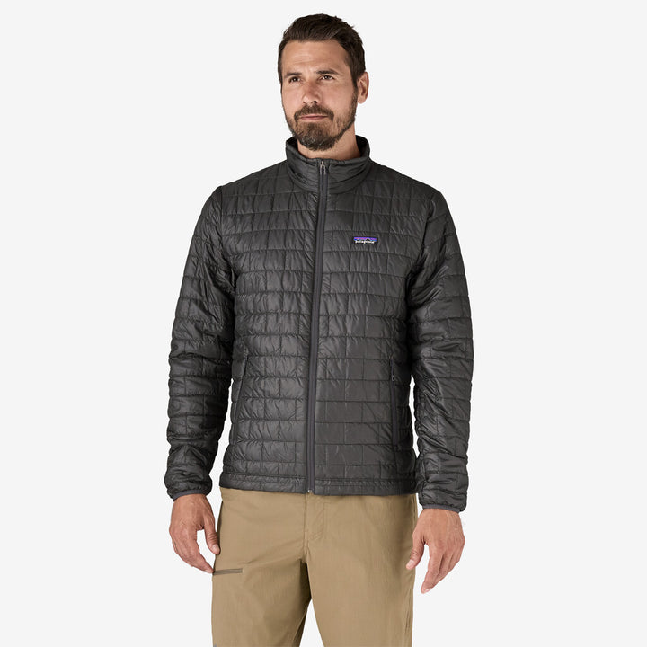 Patagonia Men's Nano Puff® Jacket: Forge Grey