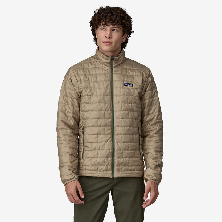 Patagonia Men's Nano Puff® Jacket: Seabird Grey