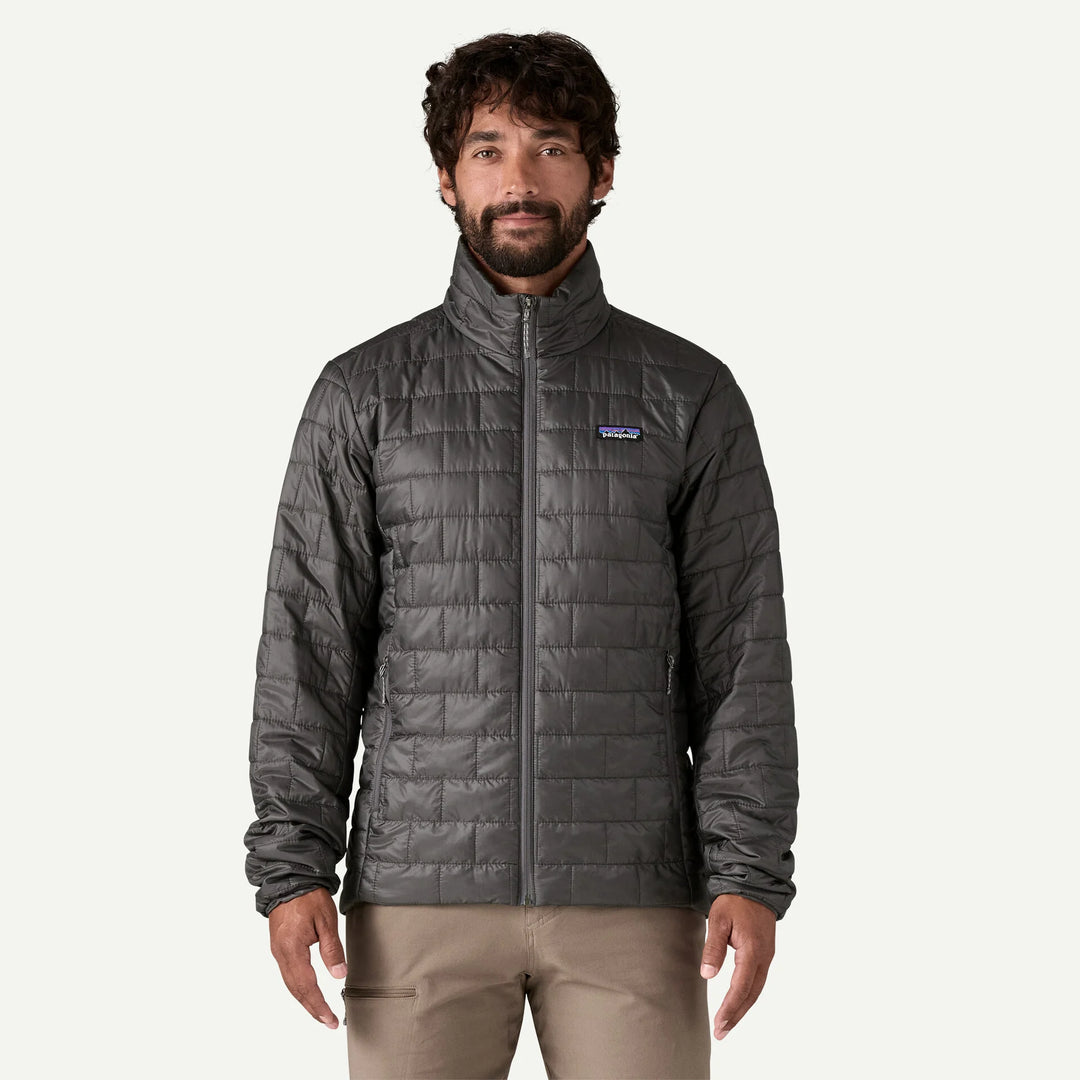Patagonia Men's Nano Puff® Jacket: Forge Grey