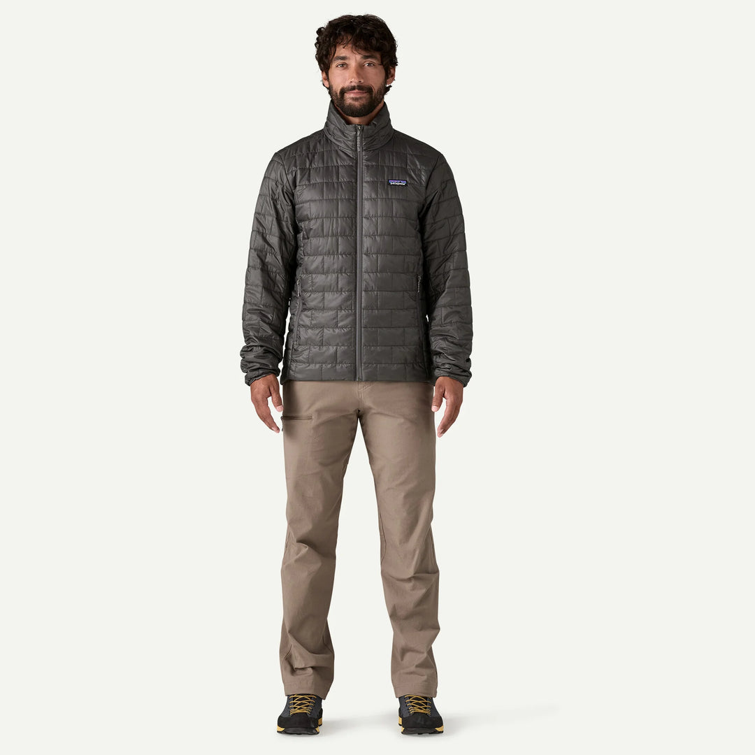 Patagonia Men's Nano Puff® Jacket: Forge Grey