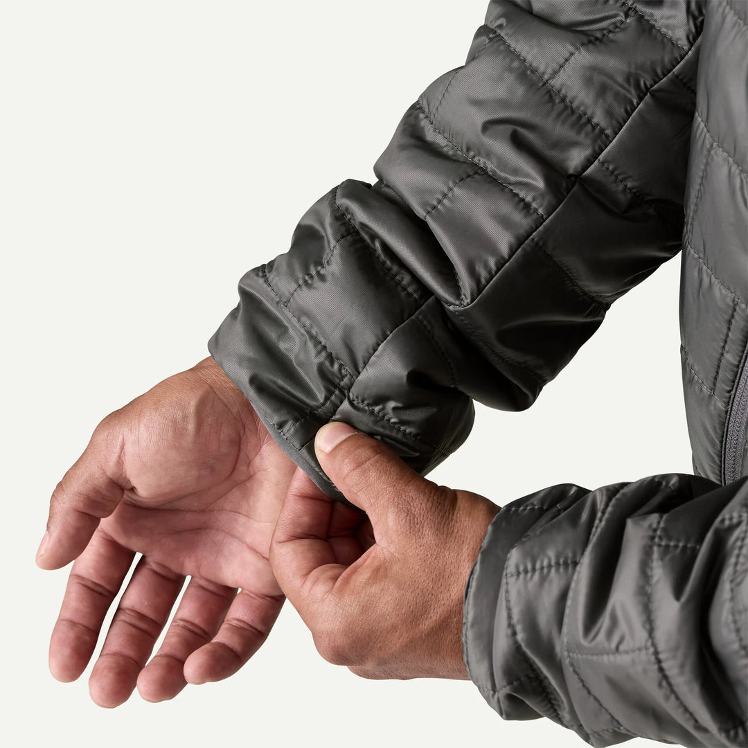 Patagonia Men's Nano Puff® Jacket: Forge Grey