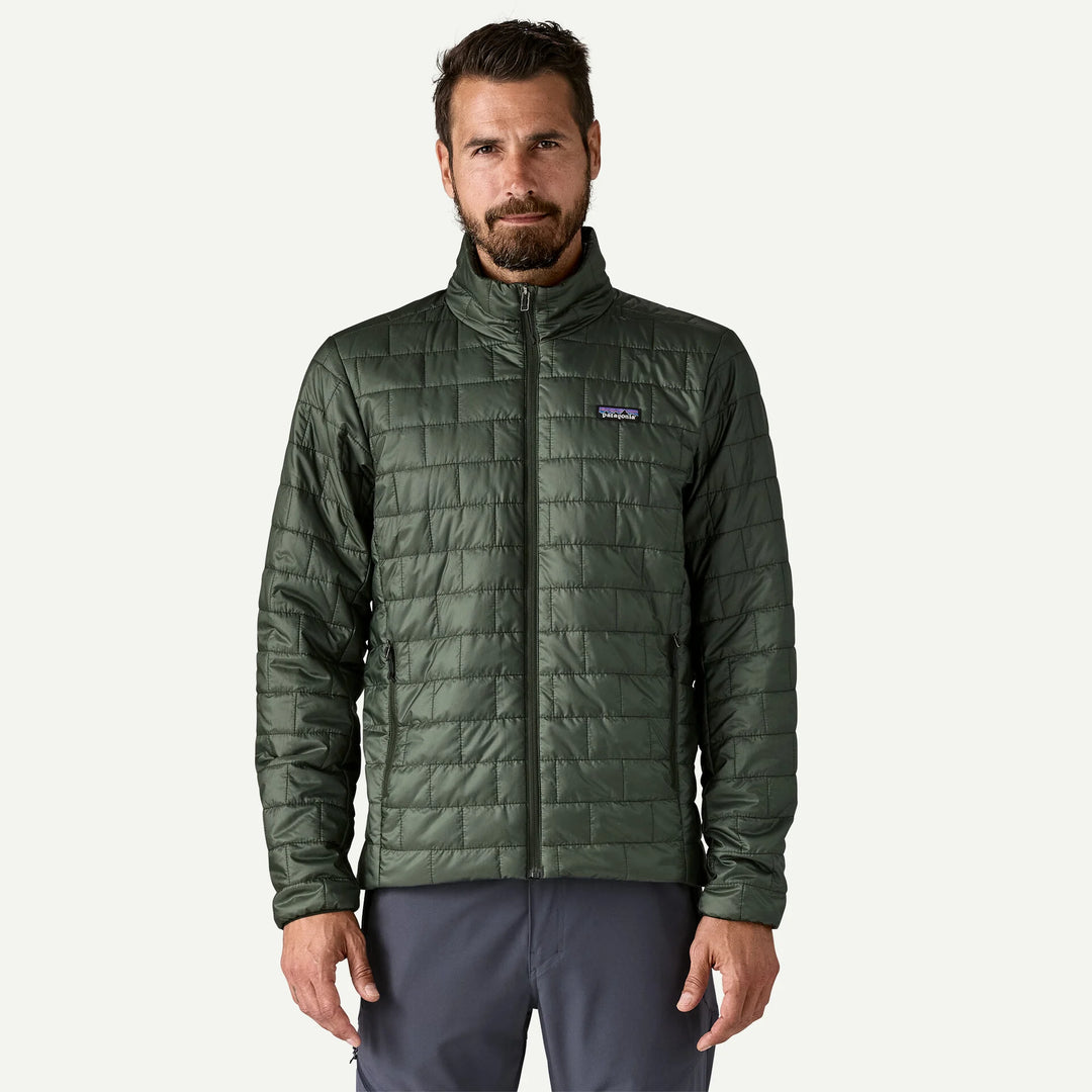 Patagonia Men's Nano Puff® Jacket: Old Growth Green