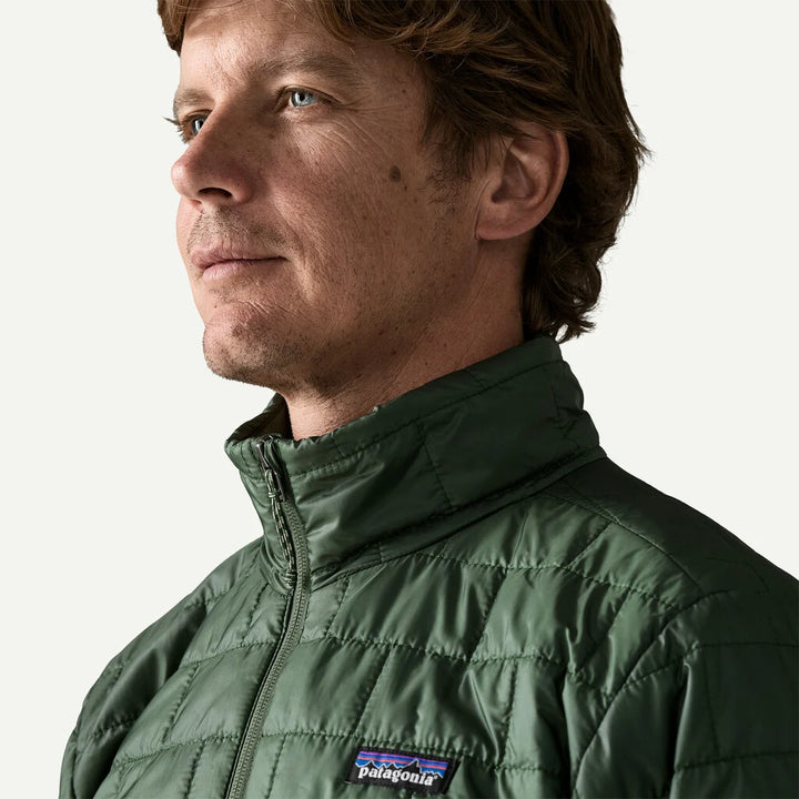 Patagonia Men's Nano Puff® Jacket: Treeline Green