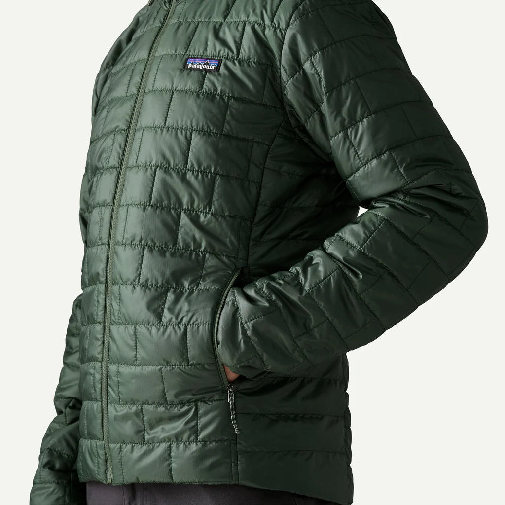 Patagonia Men's Nano Puff® Jacket: Treeline Green