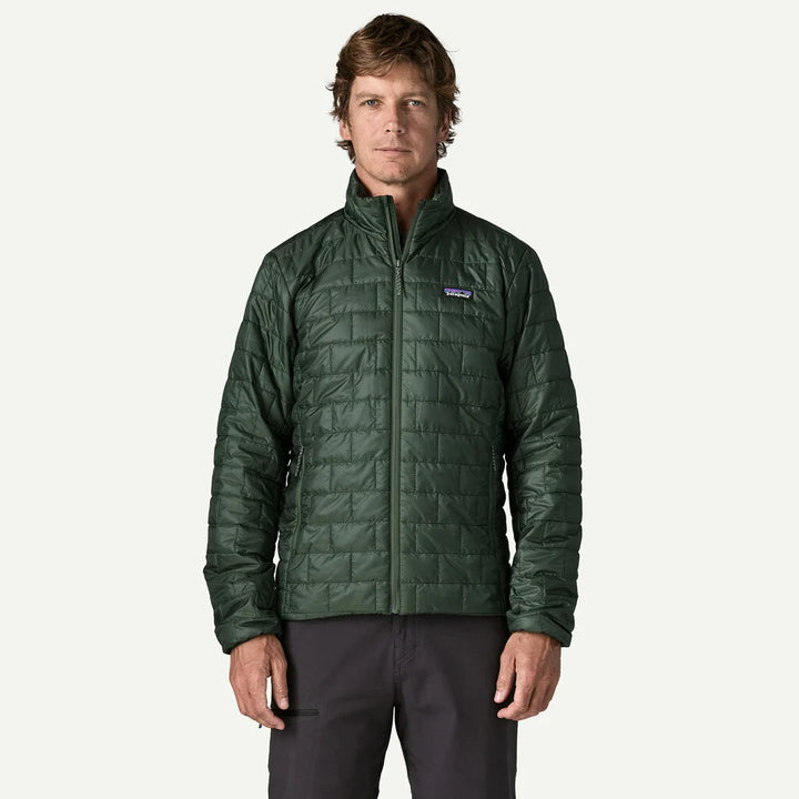 Patagonia Men's Nano Puff® Jacket: Treeline Green