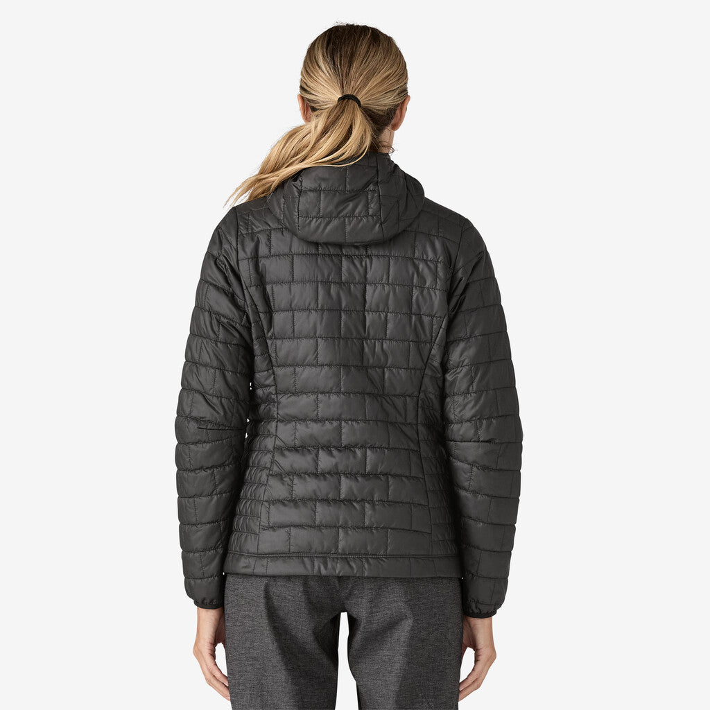 Patagonia Women's Nano Puff® Hoody: Black