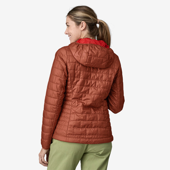 Patagonia Women's Nano Puff® Hoody: Burnished Red