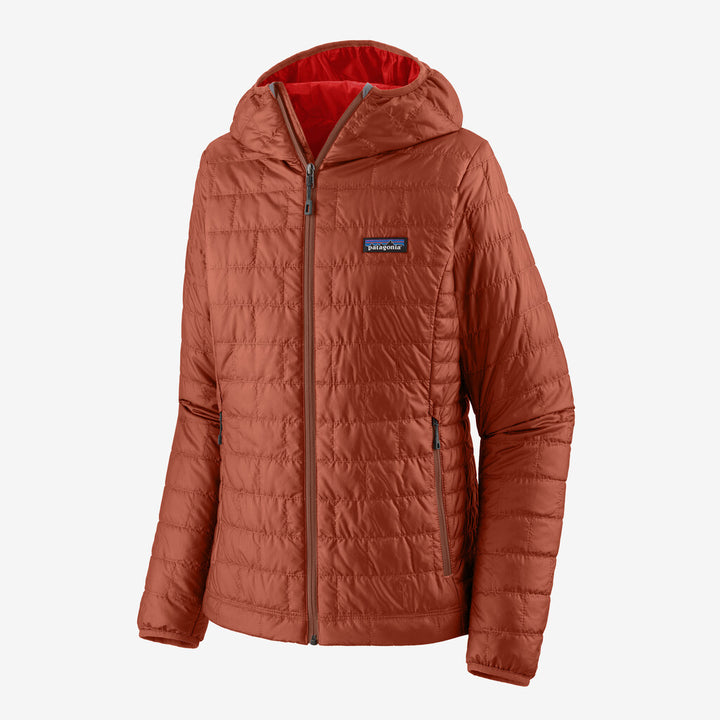 Patagonia Women's Nano Puff® Hoody: Burnished Red