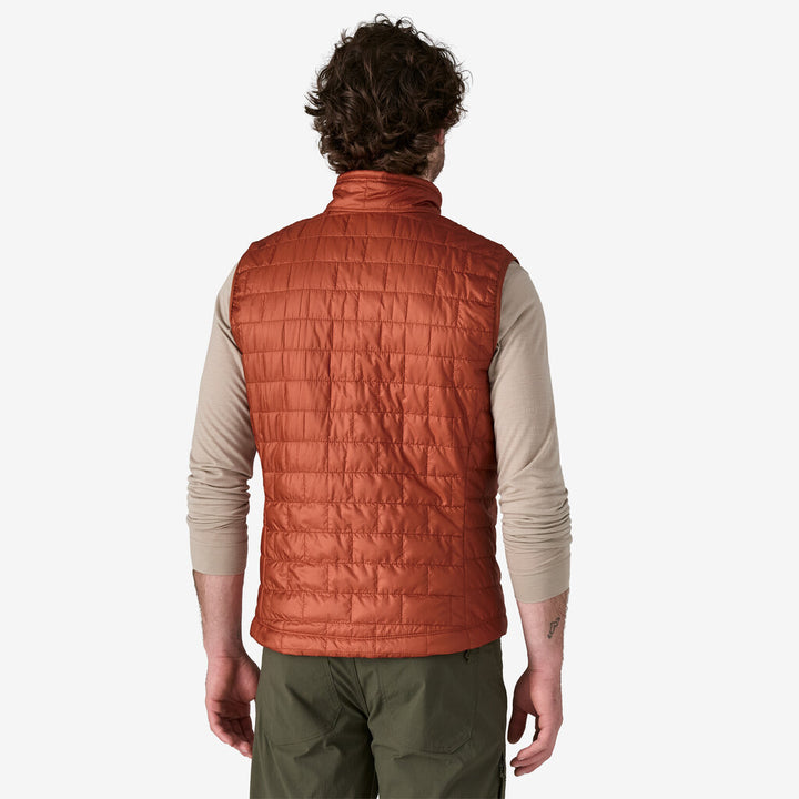 Patagonia Men's Nano Puff® Vest: Burnished Red