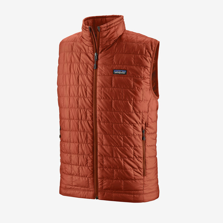 Patagonia Men's Nano Puff® Vest: Burnished Red